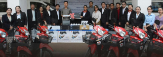 Swiss Red Cross Provides Vehicles and Equipment to Lao Red Cross
